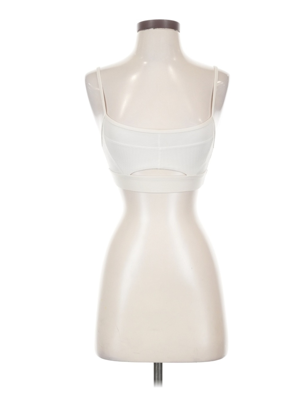 l*space Cream Scoop Bralette with Front Cutout